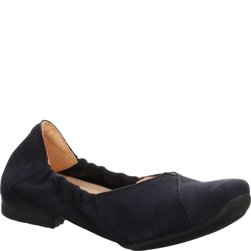 Think GAUDI Woman Ballerina - Material: Leather in Blue