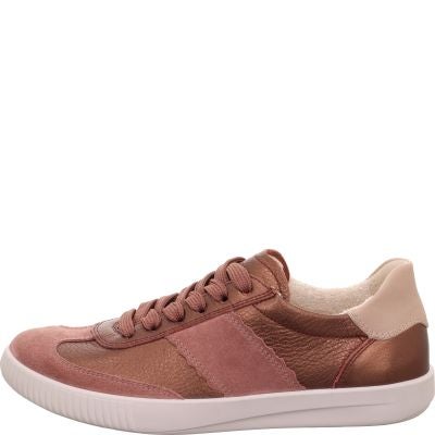 Legero SILENCE Damen Sneaker low - Material: Leder in Rosa