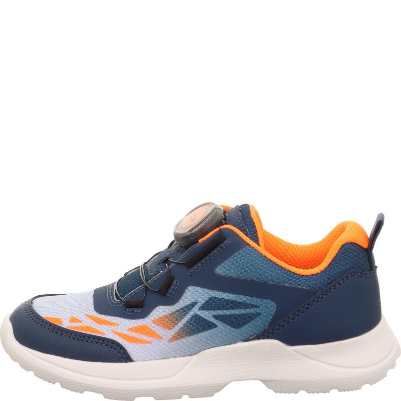 Superfit RUSH Sneakers low - Material: TextilSonstigesMaterial in Blue
