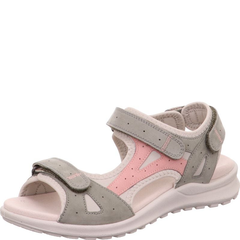 Legero SIRIS Damen Sandale - Material: Leder in Oliv