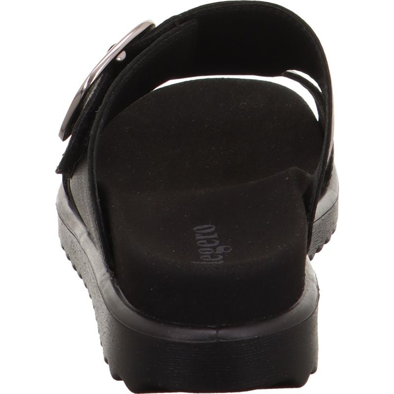 Legero MOVE Damen Pantolette - Material: Leder in Schwarz