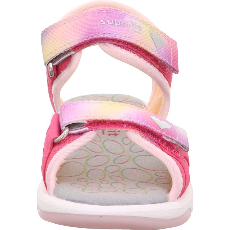 Superfit PEBBLES Mädchen Sandale - Material: Textil/Sonstiges Material in Pink