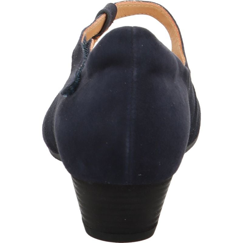 Think! AIDA Damen Pumps - Material: Leder in Blau