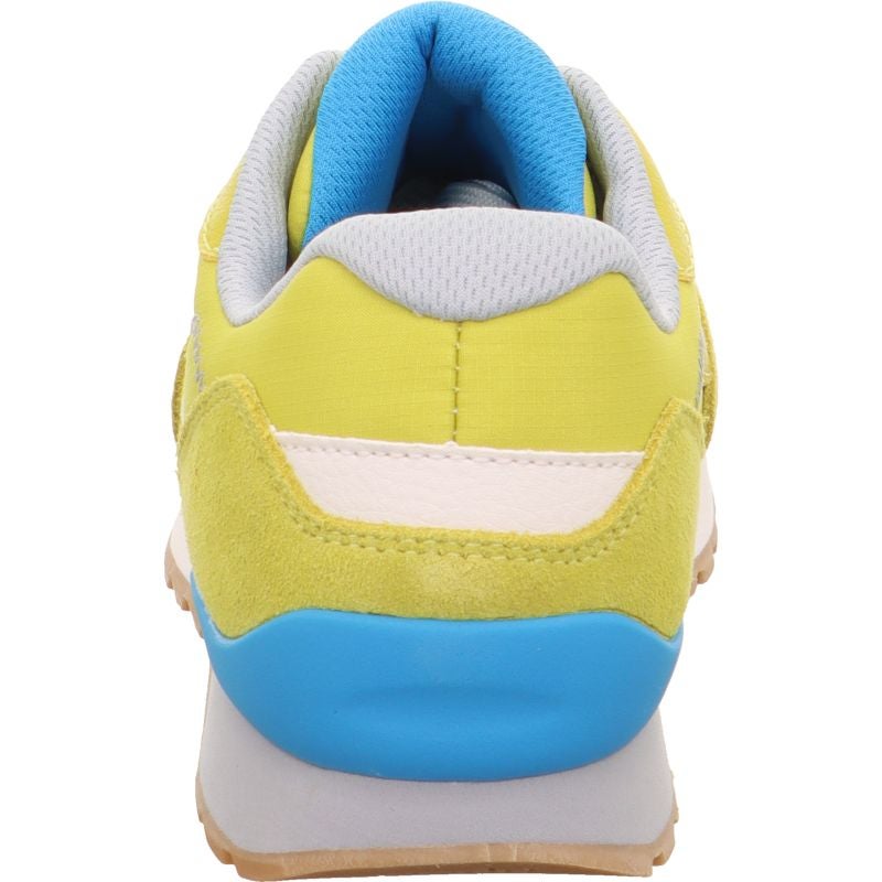 Superfit DASH Sneakers low - Material: LederSonstigesMaterialTexti in Yellow