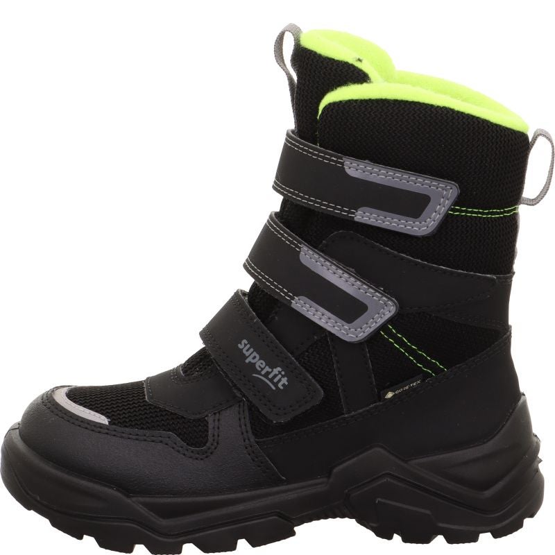 Superfit SNOW MAX Unisex | Boys Boot - Material: Textil/Sonstiges Material in Black