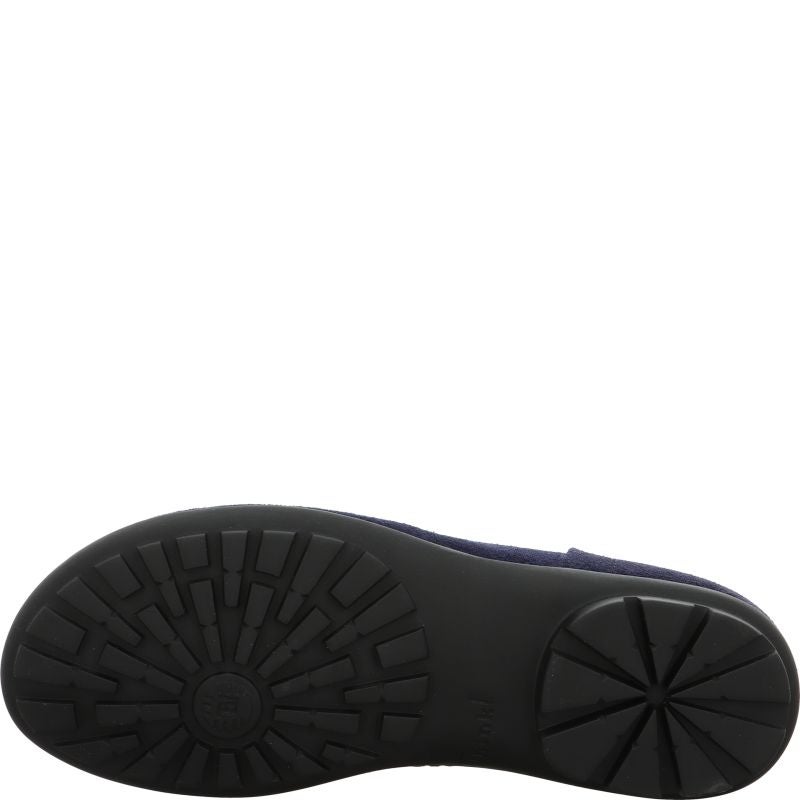 Think KONG HERREN Lace up shoe - Material: Leather in Blue