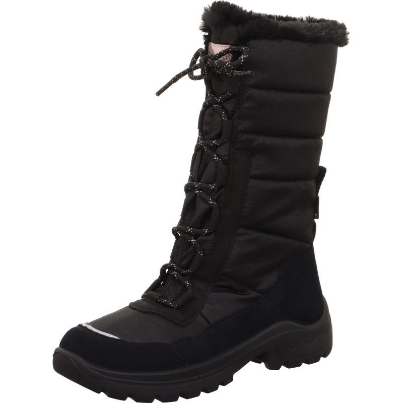 Superfit AURORA Girls Boot - Material: Leather/Textil in Black