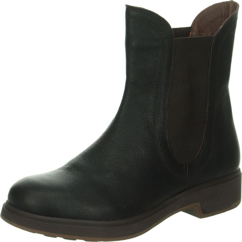 Think! COGITA Damen Chelsea Boots - Material: Leder in Braun