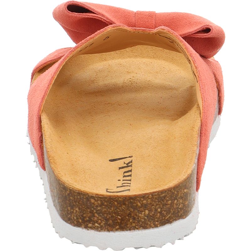 Think! CRISSI Damen Pantolette - Material: Leder in Rosa