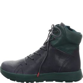 Think! COMODA Damen Stiefelette - Material: Leder in Blau