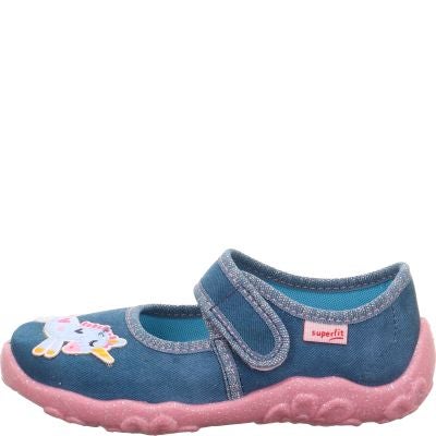 Superfit BONNY Girls Slipper - Material: Textile in Blue
