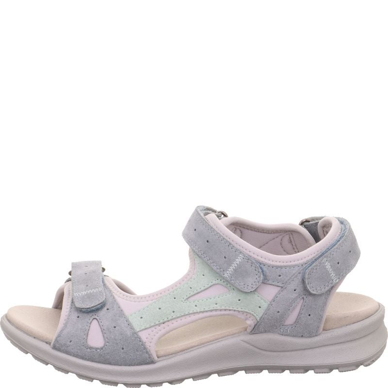 Legero SIRIS Damen Sandale - Material: Leder in Blau