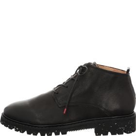 Think! CIVITA Herren Ankle Boots - Material: Leder in Schwarz