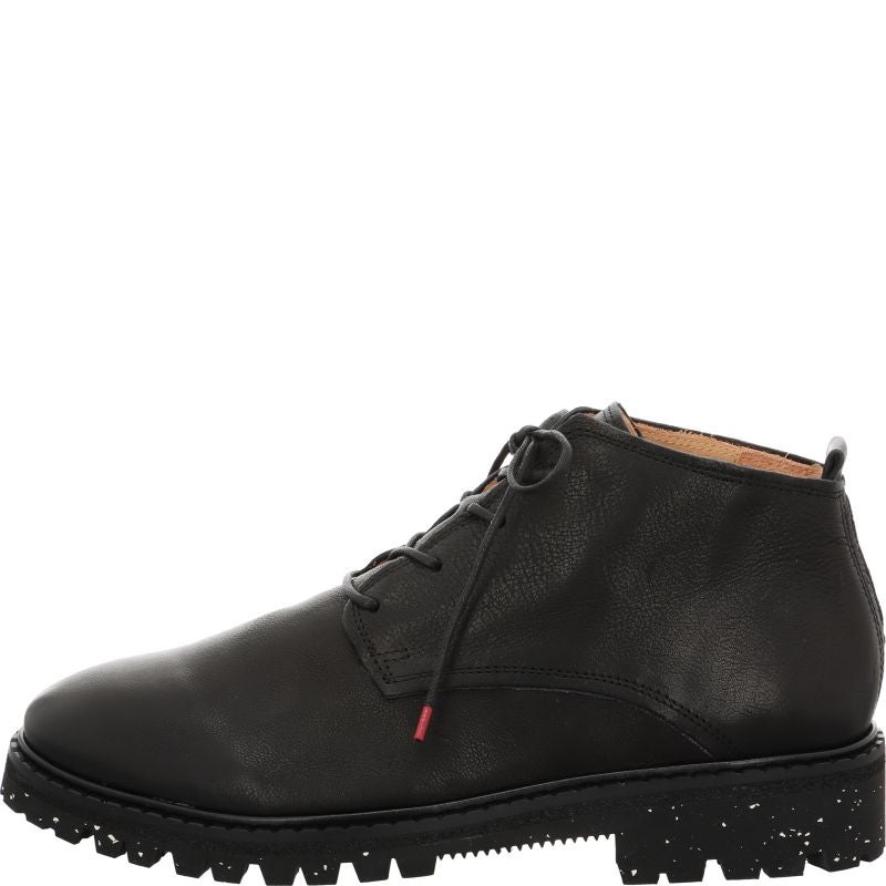 Think! CIVITA Herren Ankle Boots - Material: Leder in Schwarz