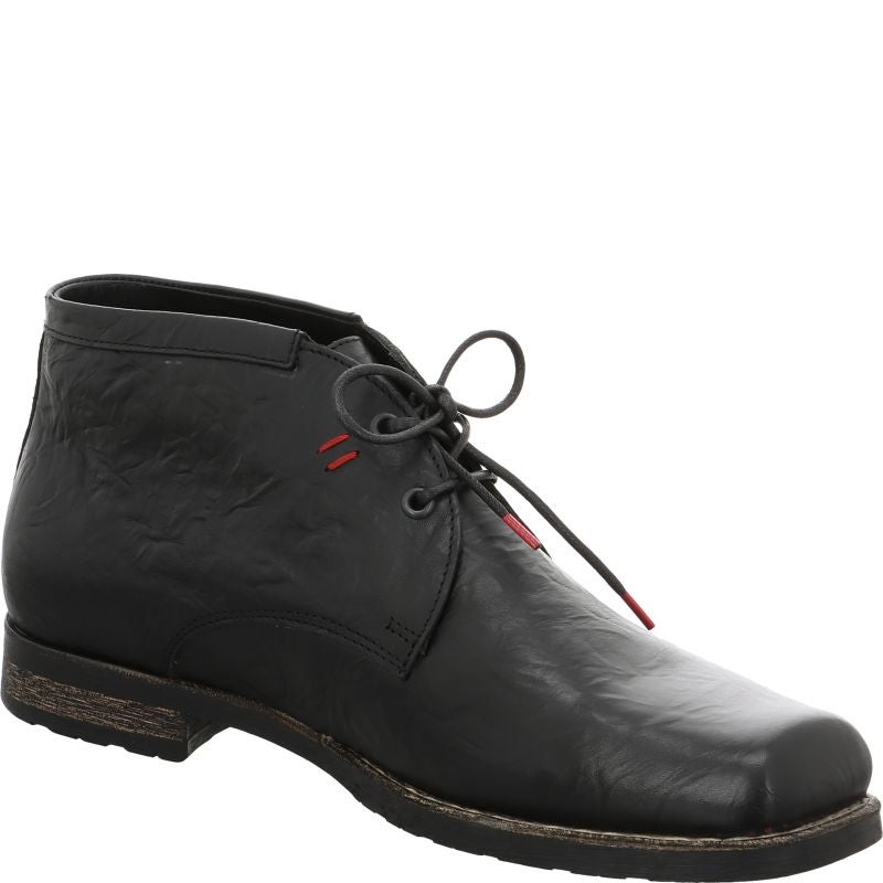 Think GURU Men Ankle boot - Material: Leather in Black