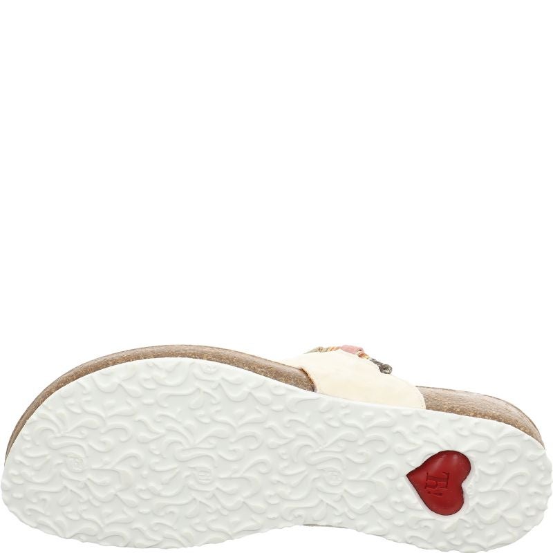 Think JULIA DAMEN Woman Mules - Material: Leather in White
