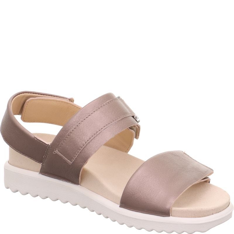 legero MOVE Damen Sandale - Material: Leder in Rosa