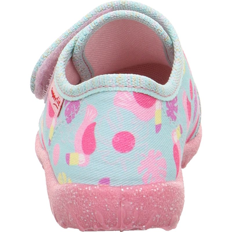 Superfit SPOTTY Girls Slipper - Material: Textile in Green