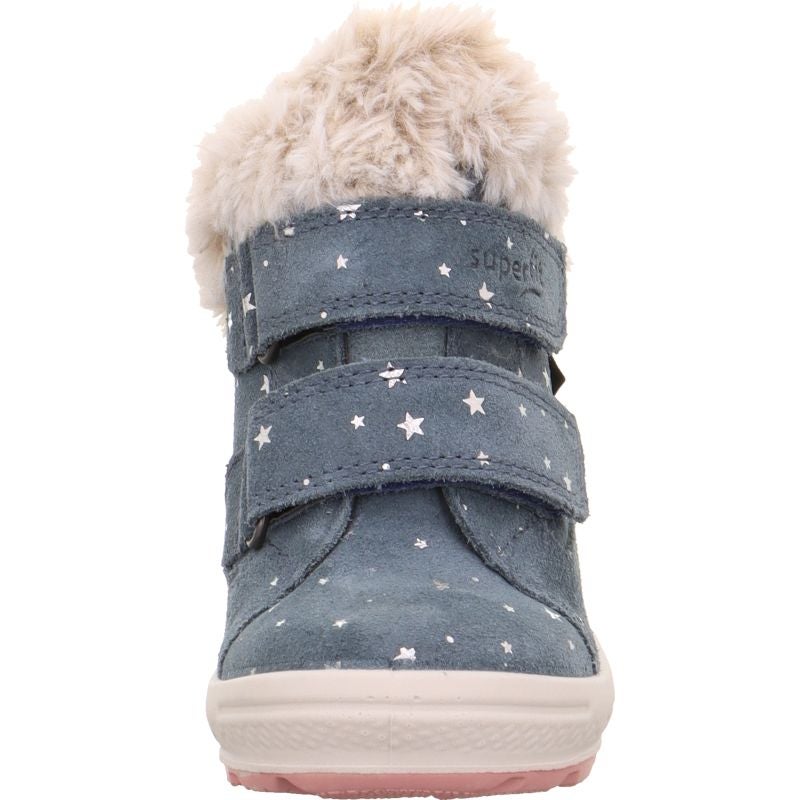 Superfit GROOVY 2.0 Girls Boot - Material: Leather/Textil in Blue