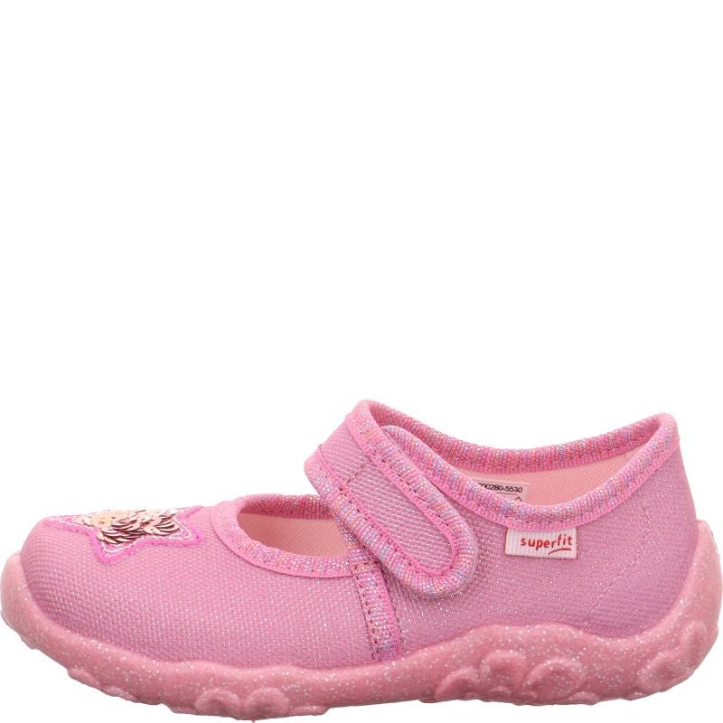 Superfit BONNY Girls Slipper - Material: Textile in Rose