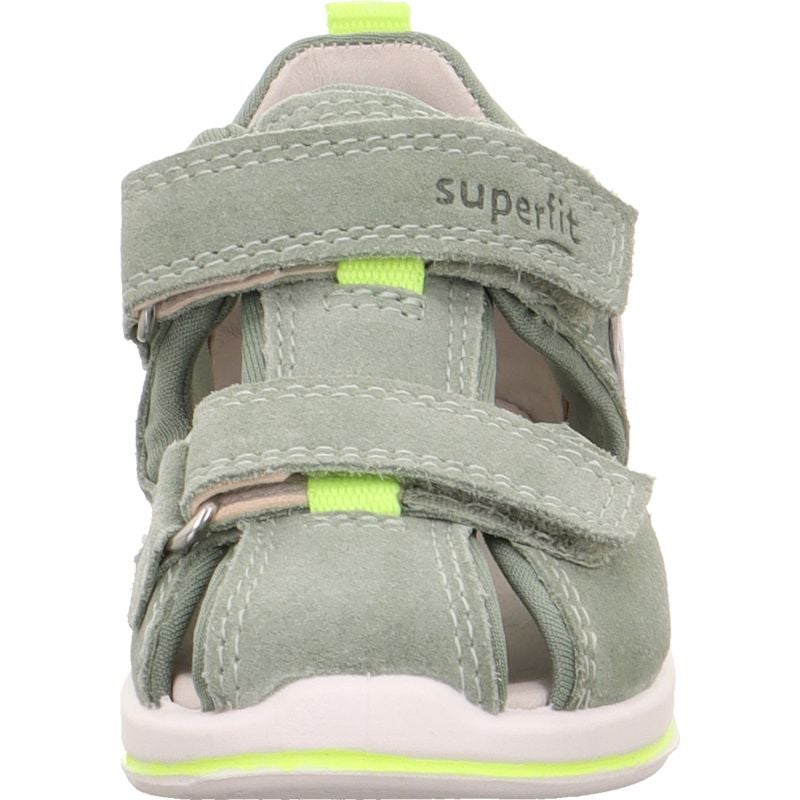 Superfit BOOMERANG Boys  - Material: Leather/Textil in Green