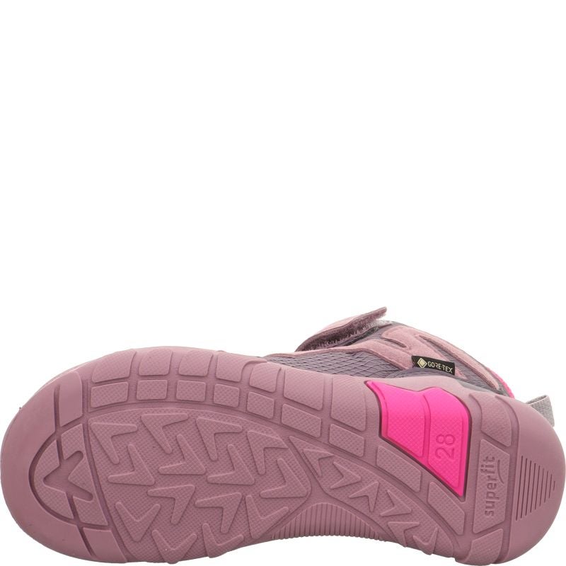 Superfit TRACE Mädchen Sneaker high - Material: Textil/Sonstiges Material in Lila