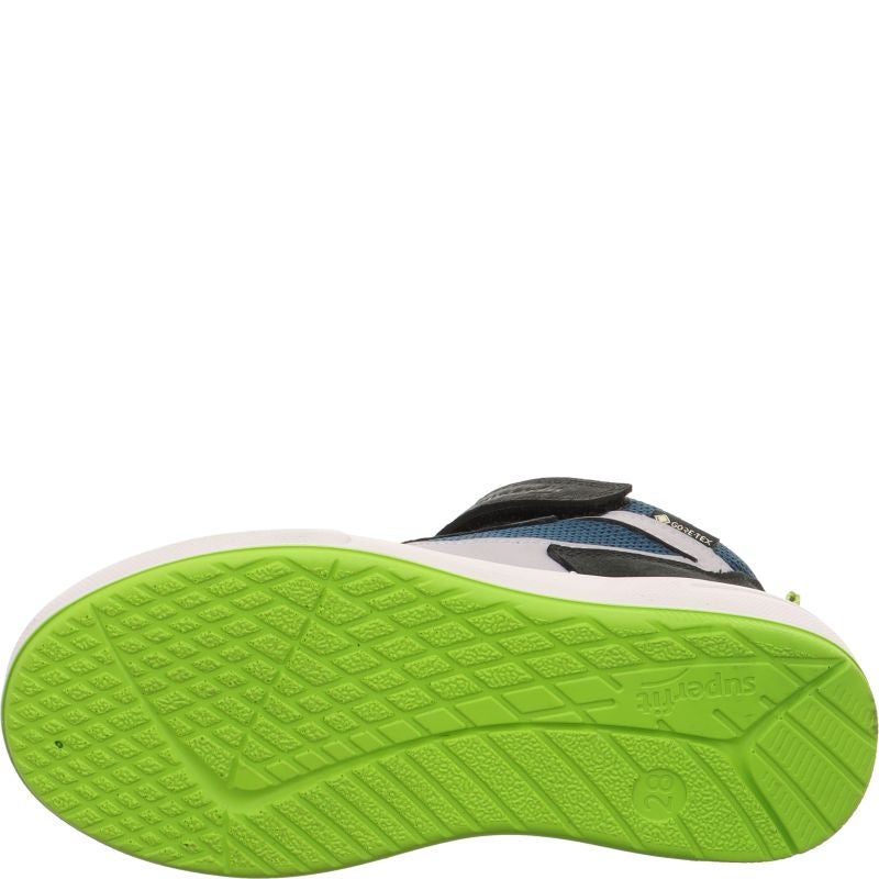 Superfit MAVERICK Jungen Sneaker high - Material: Leder/Sonstiges Material/Textil in Mehrfarbig