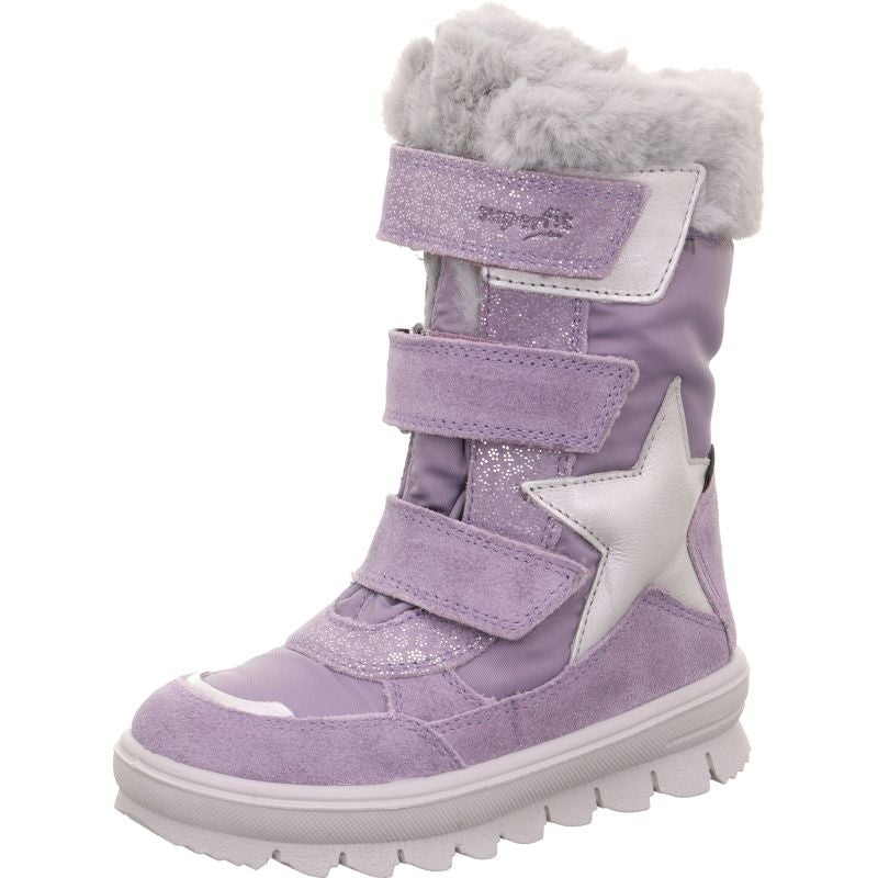 Superfit FLAVIA Stiefel - Material: Leder/Textil in Lila