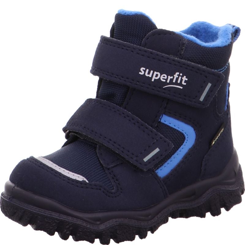 Superfit HUSKY1 Unisex, Boys Boot - Material: Textil/Sonstiges Material in Blue