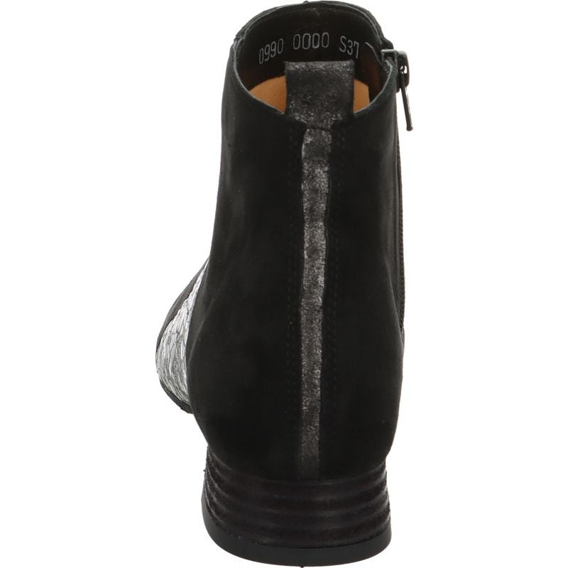 Think GRACE Woman Ankle boot - Material: Leather in Black