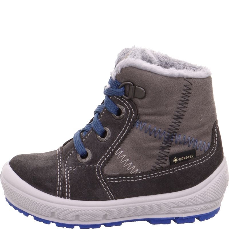 Superfit GROOVY Boys Boot - Material: Leather/Textil in Grey