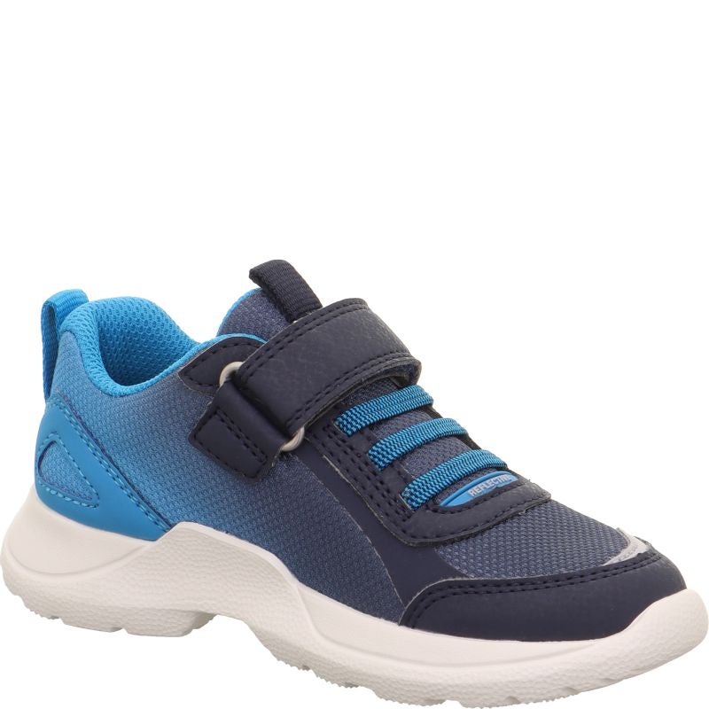 Superfit RUSH Sneakers low - Material: TextilSonstigesMaterial in Blue
