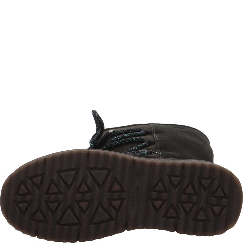 Superfit LORA Girls Boot - Material: Leather/Textil in Black