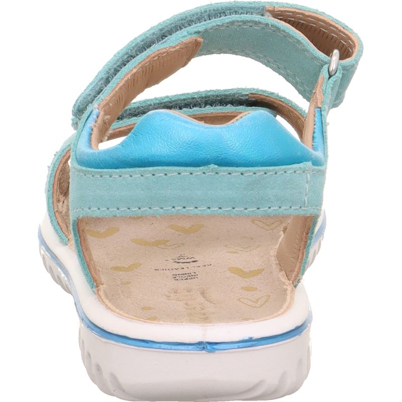 Superfit SPARKLE Girls Sandal - Material: Leather in Green