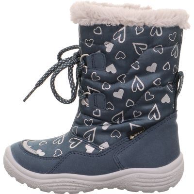 Superfit CRYSTAL Girls Boot - Material: Textil/Sonstiges Material in Blue