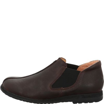 Think! RENTO Damen Slipper - Material: Leder in Braun