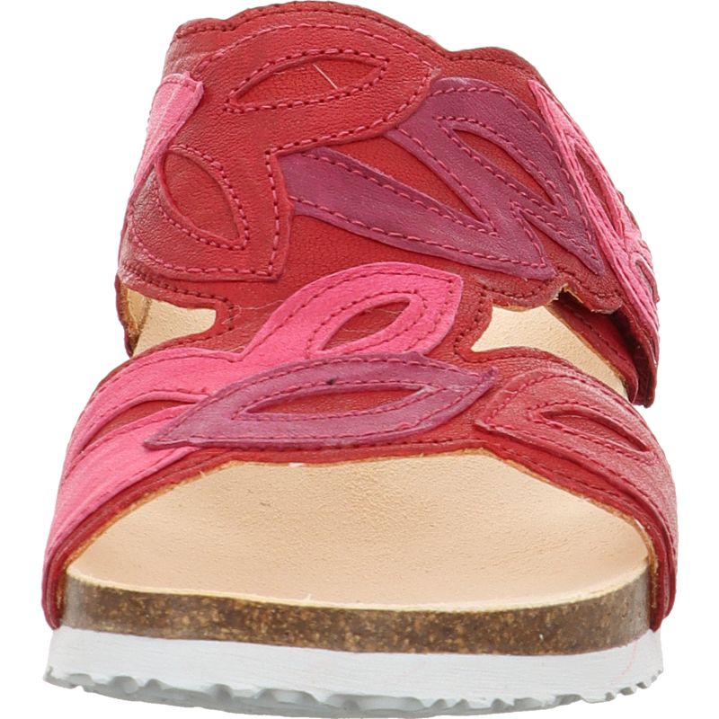 Think! MIZZI Damen Pantolette - Material: Leder in Rot