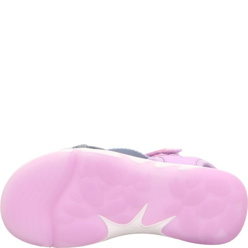 Superfit PEBBLES Sandal - Material: TextilSonstigesMaterial in Blue
