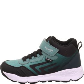 Superfit FREE RIDE Unisex | Jungen Sneaker high - Material: Textil/Sonstiges Material in Grün