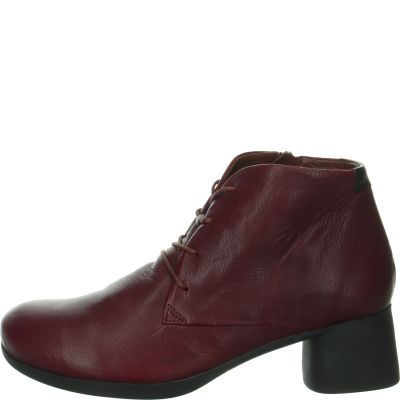 Think NANI Woman Ankle boot - Material: Leather in Red