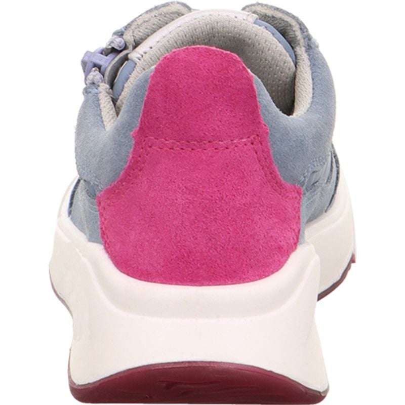 Superfit MELODY Mädchen Sneaker low - Material: Leder/Textil in Blau
