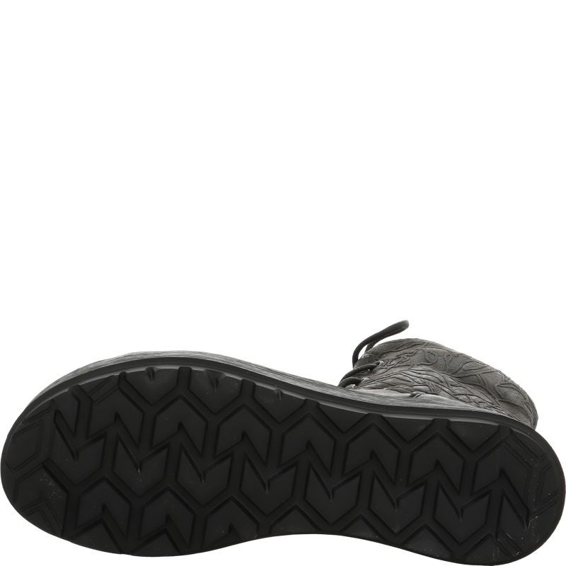 Think! COMODA Damen Stiefelette - Material: Leder in Schwarz