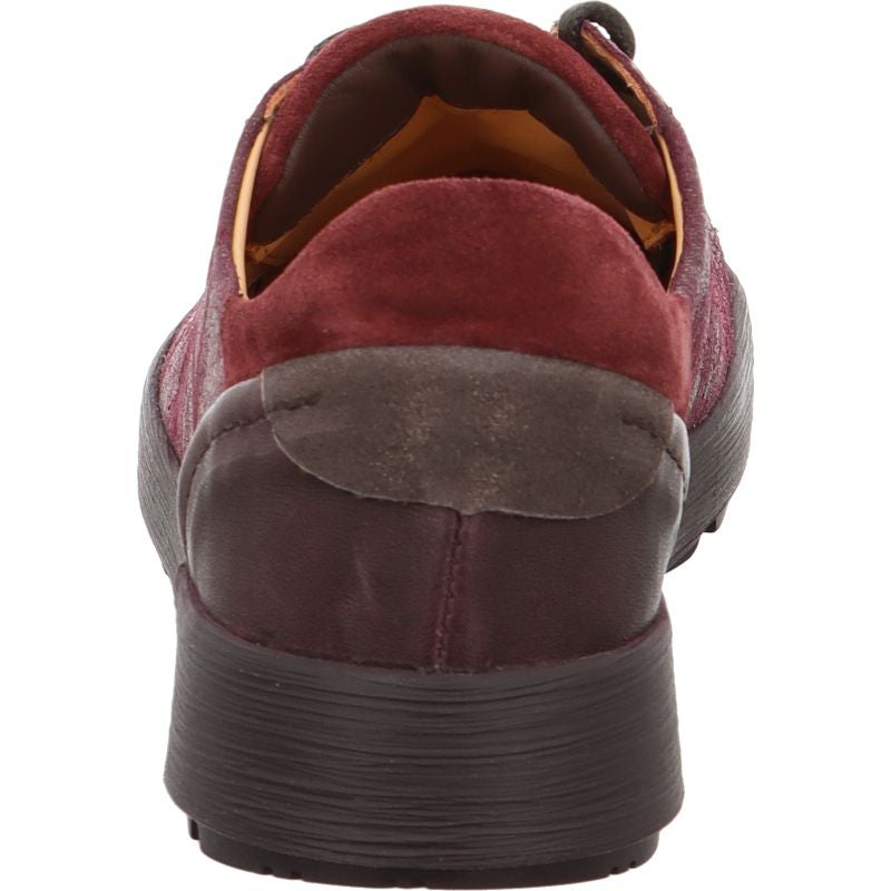 Think COMODA Woman Lace up shoe - Material: Leather in Red