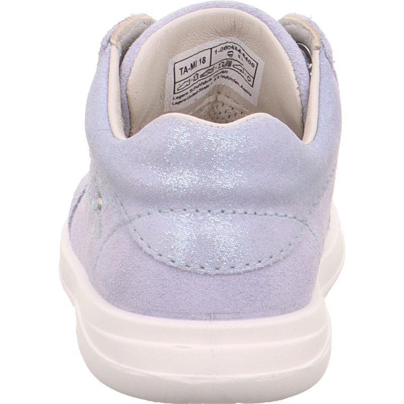 Superfit LILLO Girls Sneakers low - Material: Leather in Blue