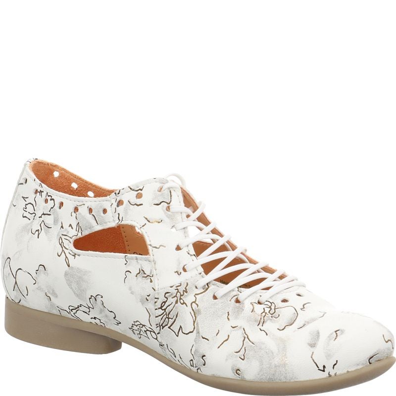 Think GUAD2 Lace up shoe - Material: Leather in Multicolored