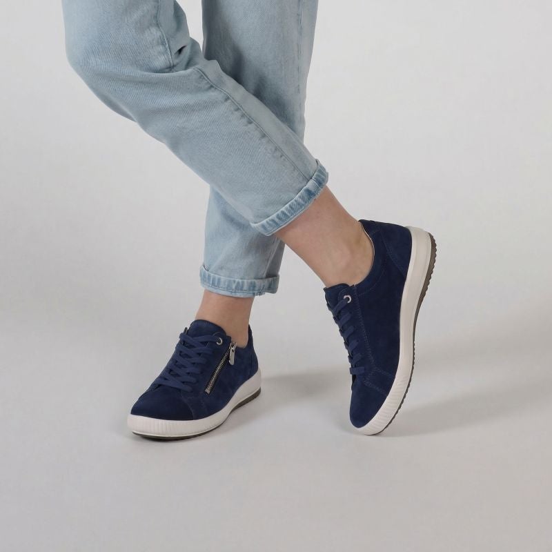 Legero TANARO 5.0 Woman Sneakers low - Material: Leather in Blue