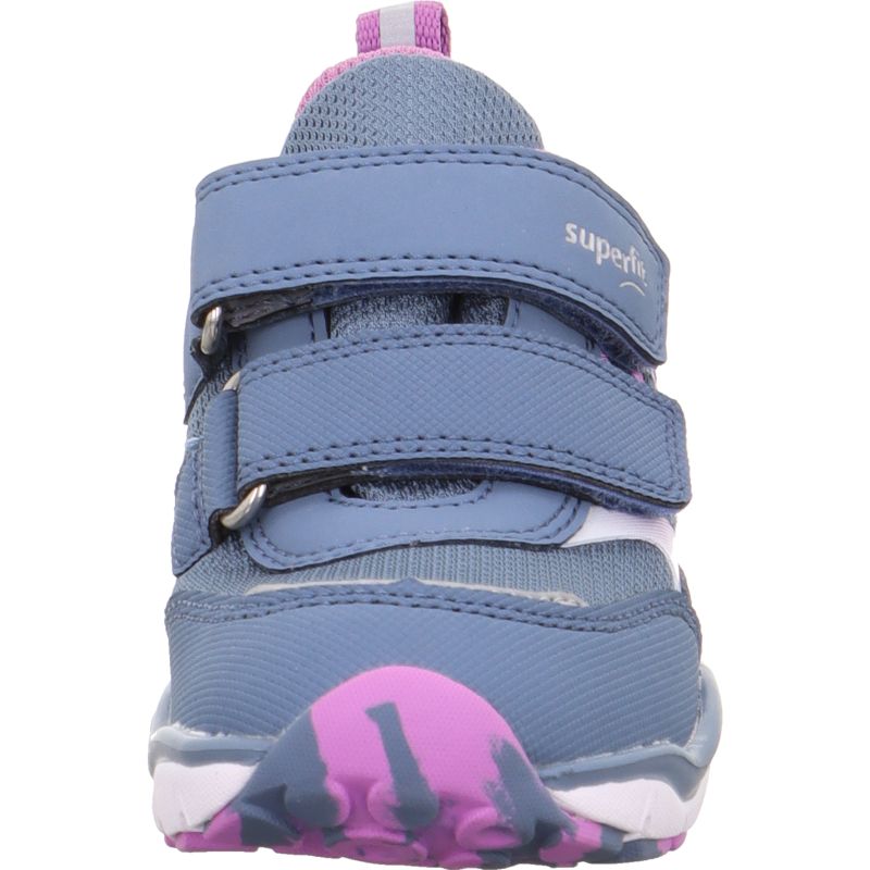 Superfit SPORT5 Mädchen Sneaker low - Material: Textil/Sonstiges Material in Blau