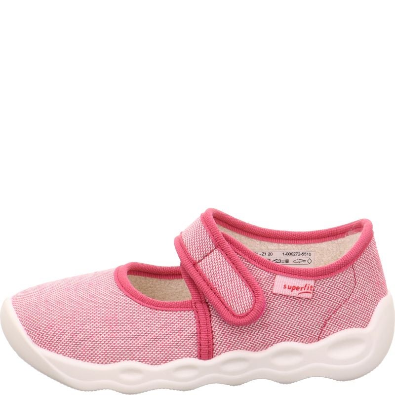 Superfit BUBBLE Slipper - Material: Textile in Pink