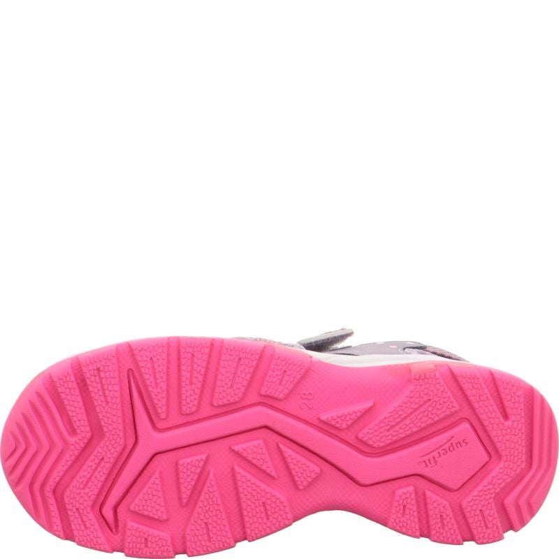Superfit TORNADO LIGHT Girls Sandal - Material: Textil/Sonstiges Material in Purple