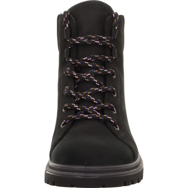 Legero MONTA Damen Schnürboots - Material: Leder in Schwarz